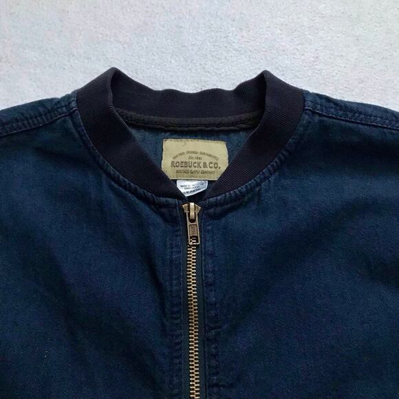 Roebuck & Co. NWOT Full Zip Jean Jacket Boys Various - Picture 4 of 11